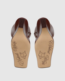 Womens | Adriana Leather Boot | Brown