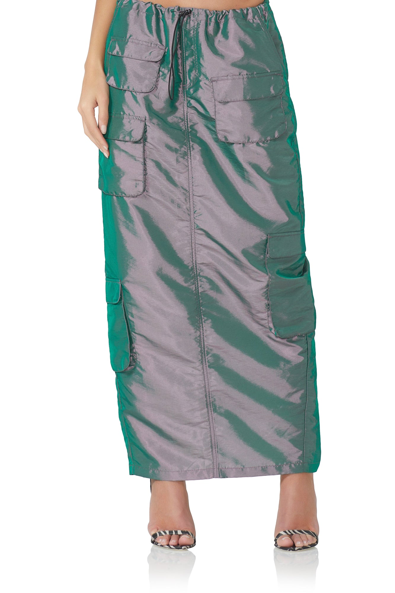 Peta Cargo Skirt | Stucco