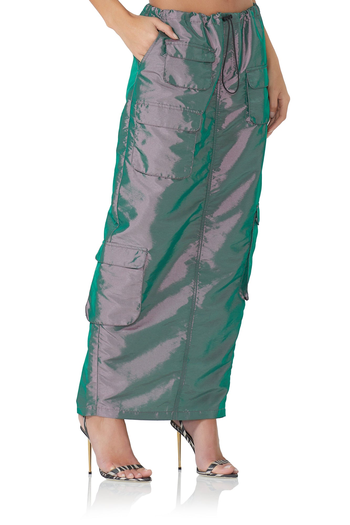 Peta Cargo Skirt | Stucco