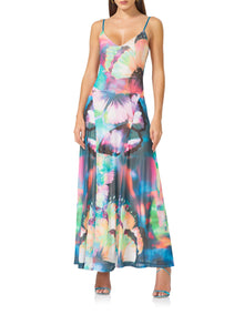 Ridley Maxi Dress | Abstract Butterfly