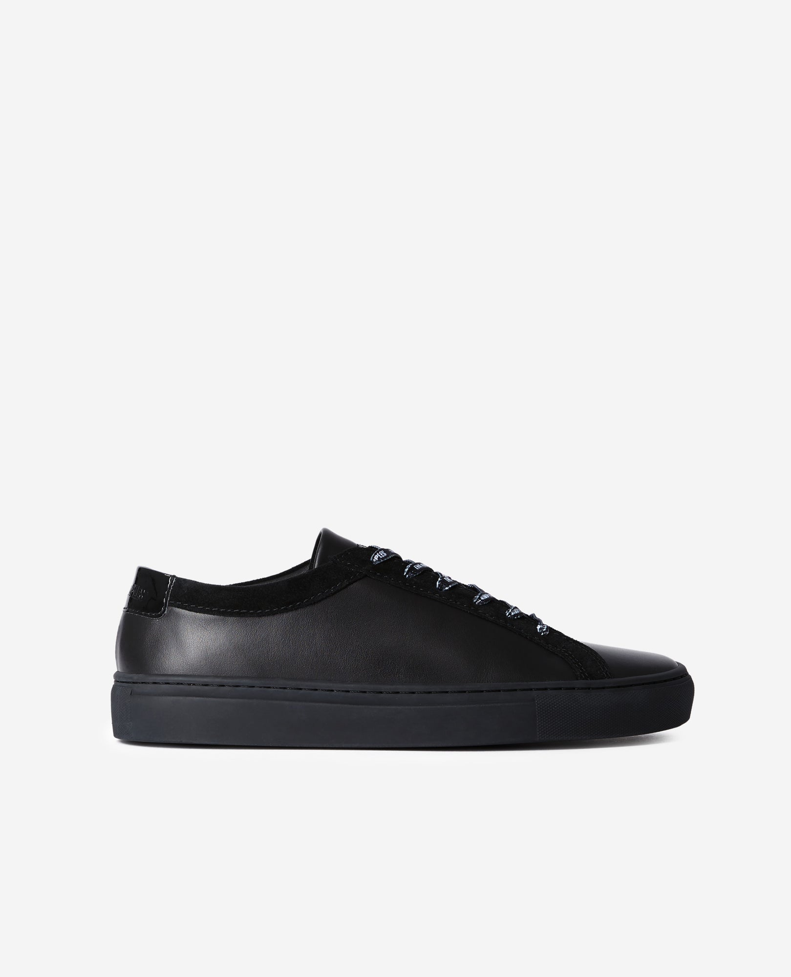 Leather Sneakers | Women | Black