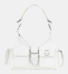 Vintage Treatment Leather Amelia Bag | Women | White