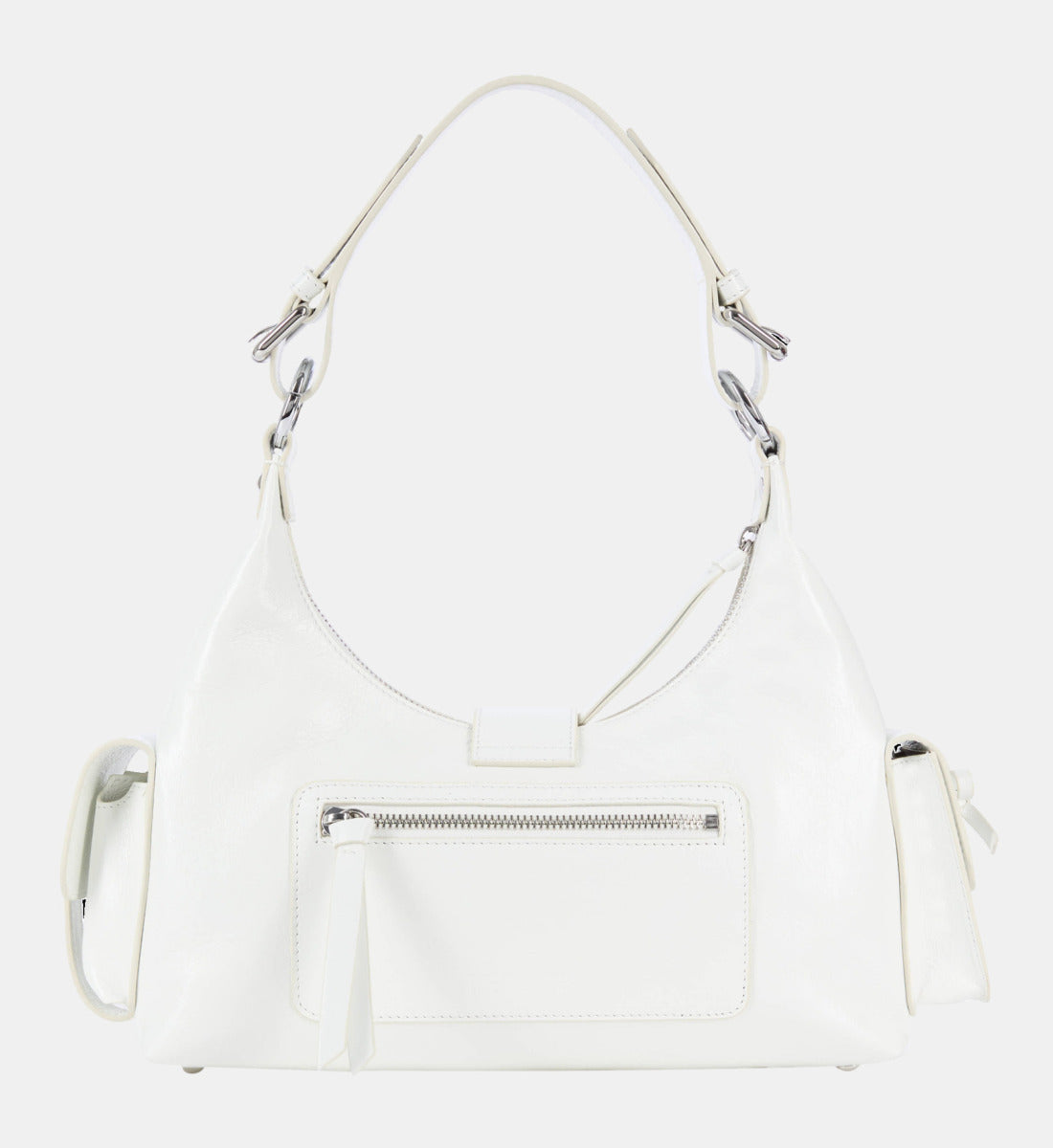 Vintage Treatment Leather Amelia Bag | Women | White