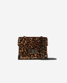 Nano Emily Bag In Print Leather | Women | Leopard