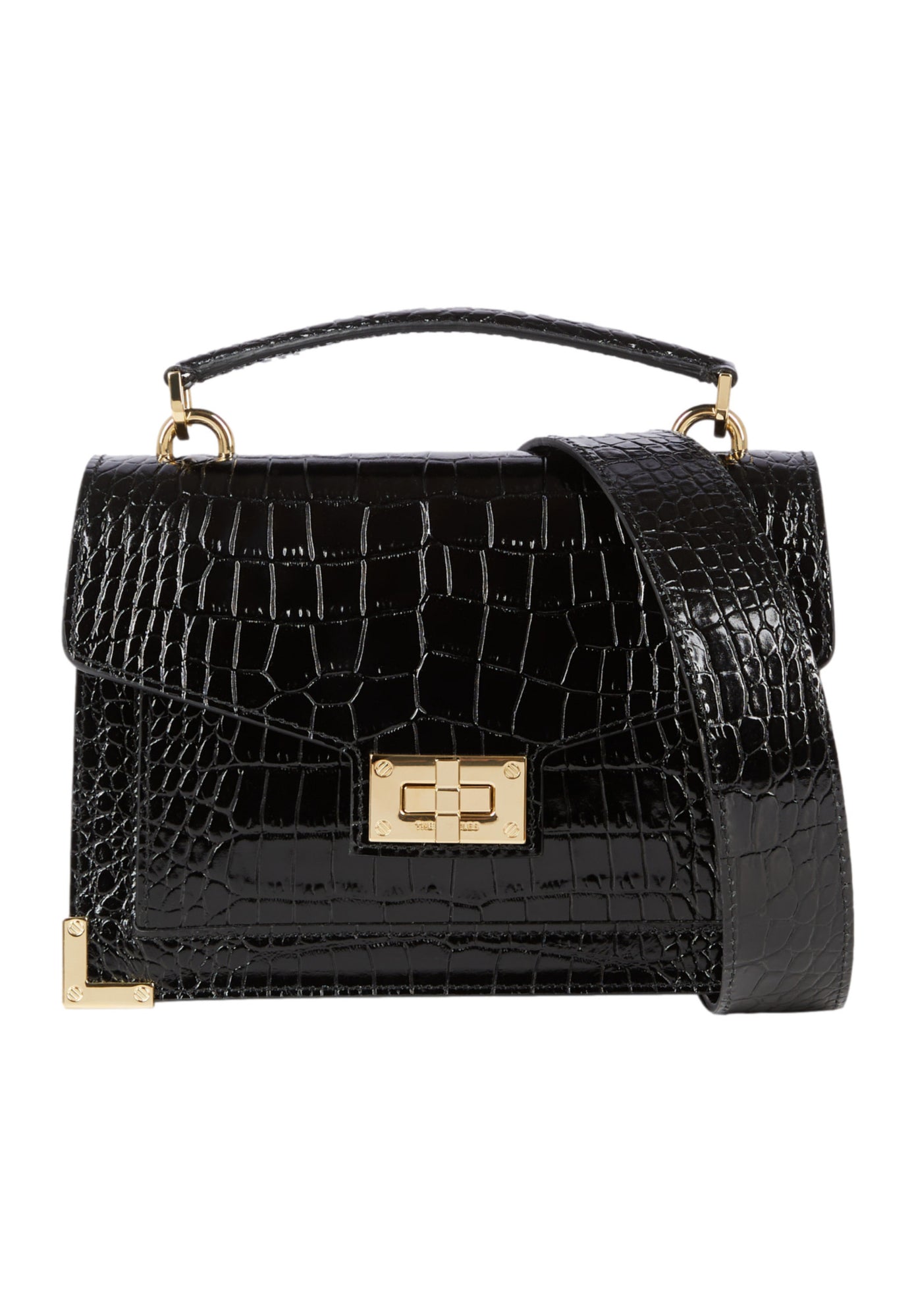 Small Emily Bag In Leather | Women | Black