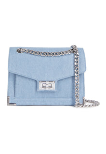 Emily Chain Bag | Women | Blue Denim