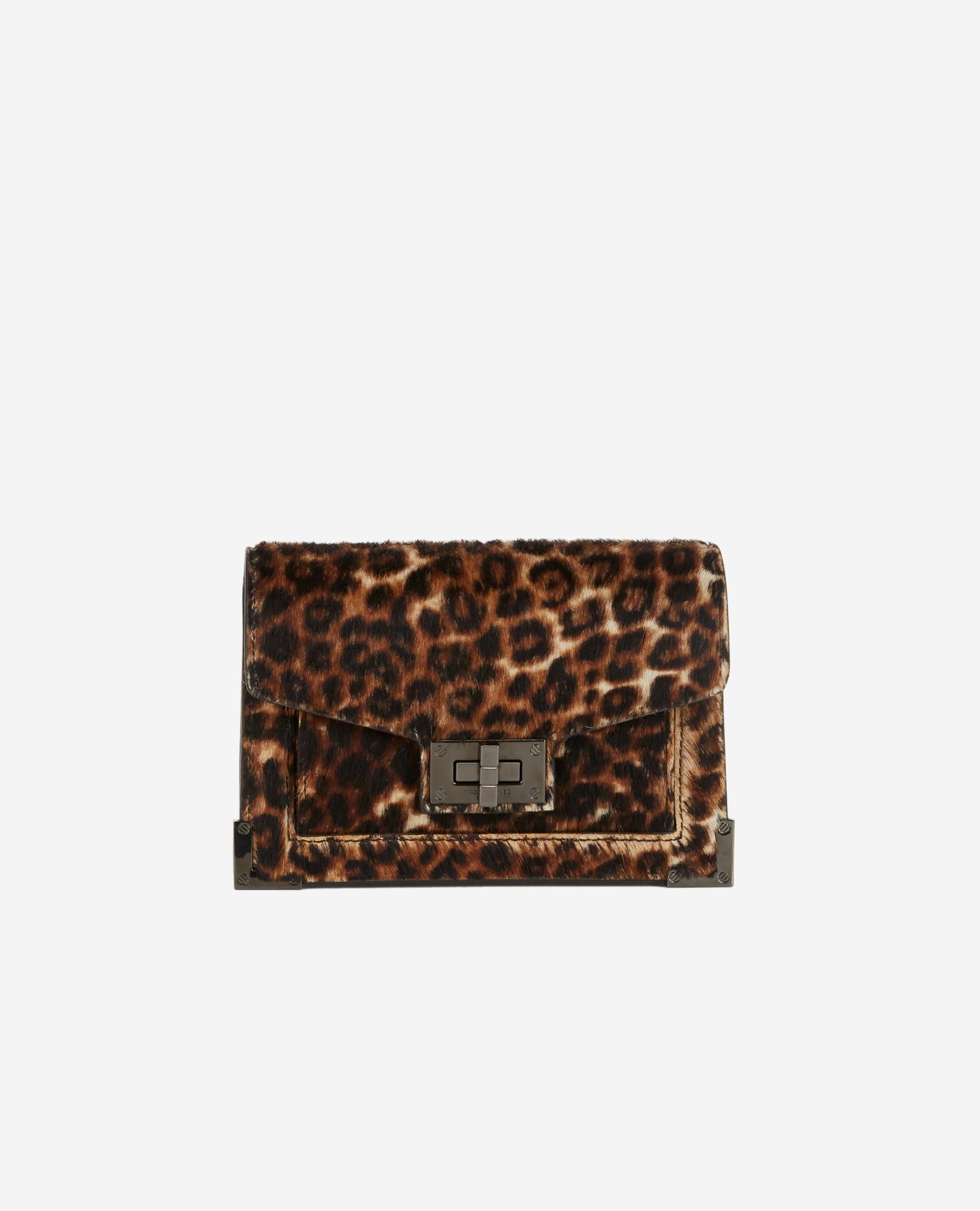 Emily Belt In Print Leather | Women | Leopard