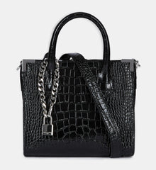 Medium Ming Bag In Leather | Women | Black