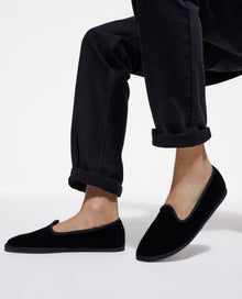 Leather Slippers | Women | Black