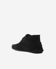 Suede Leather Shoes | Women | Black