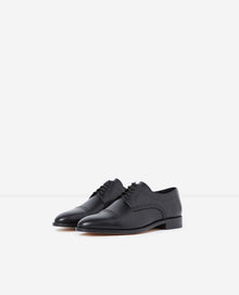 Classic Brogues In Mat Leather | Women | Black