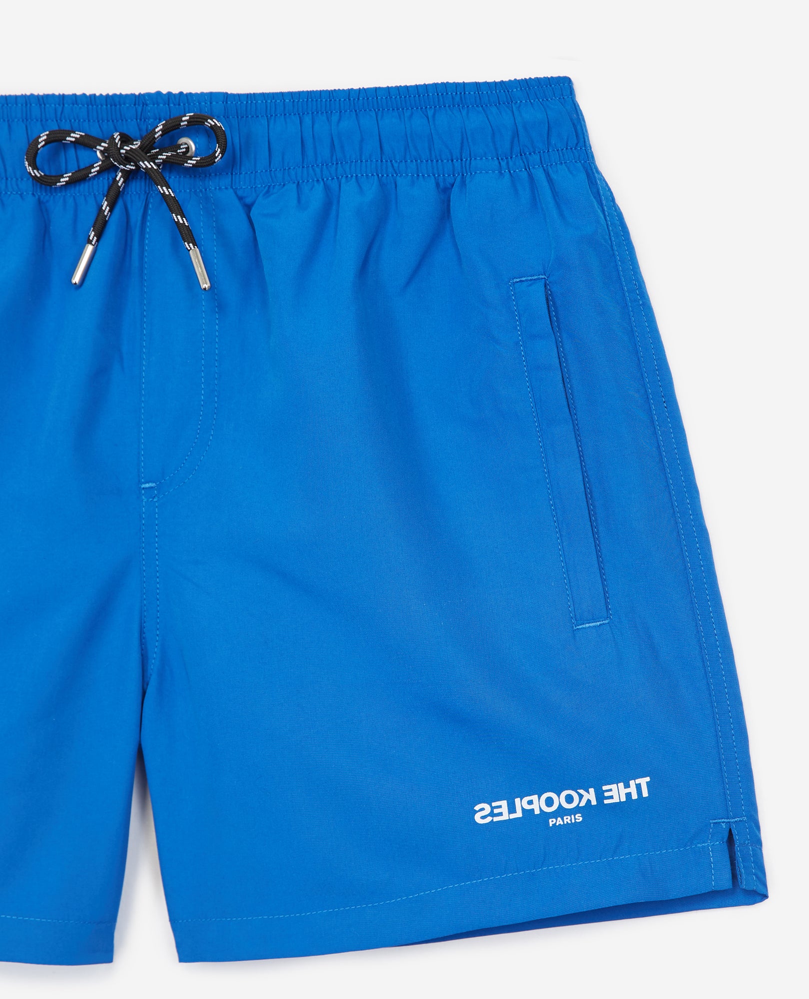 Vibrant Blue Swim Shorts With Logo | Women | Navy