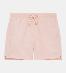 Technical Swim Shorts With Small Logo | Women | Light Pink