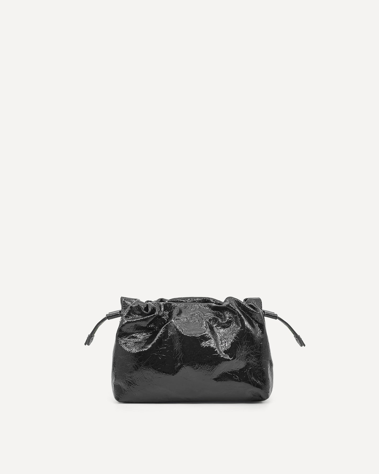 Alexandra Petite Drawstring | Black Crinkle