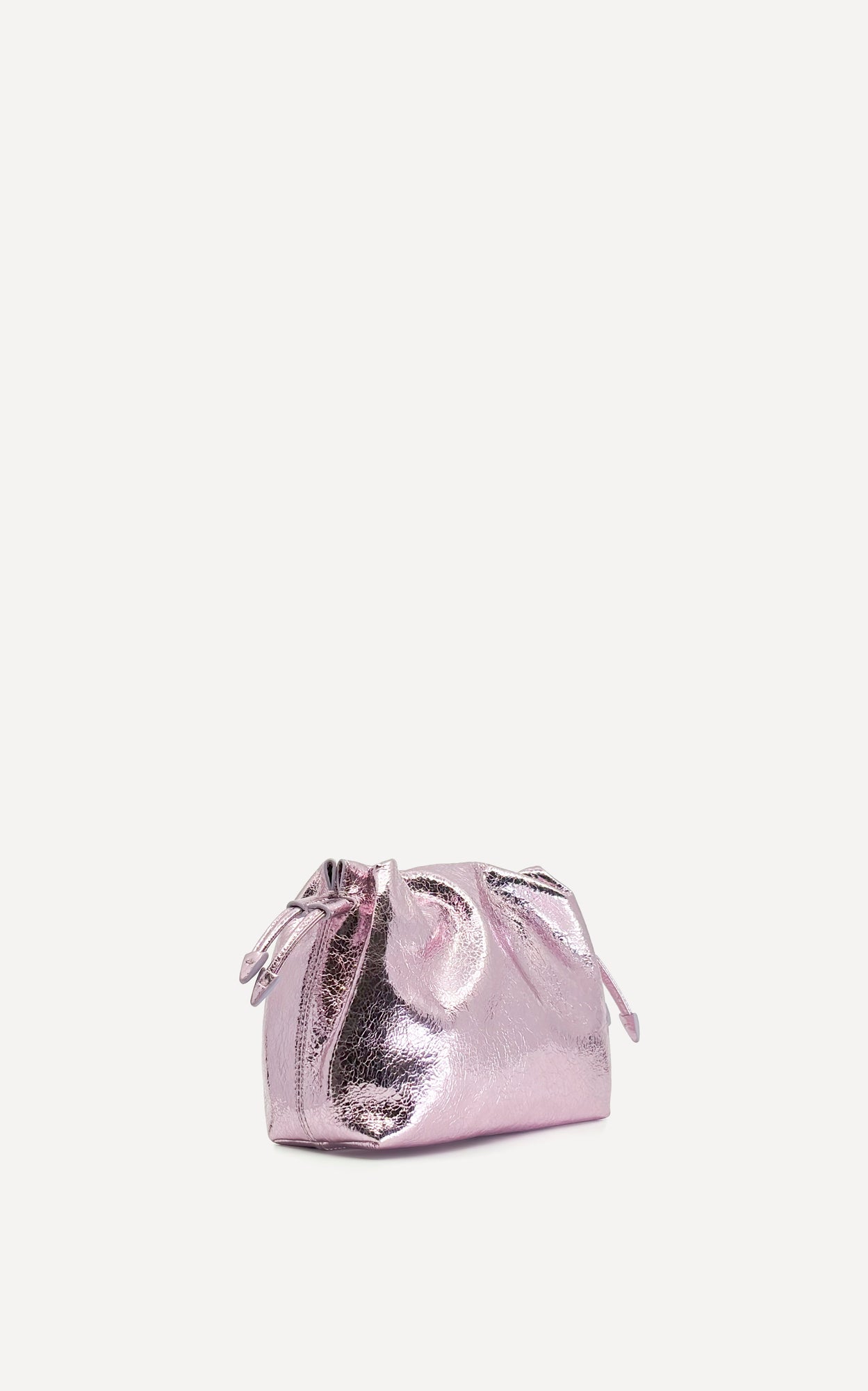 Alexandra Petite Drawstring | Pink Crinkle