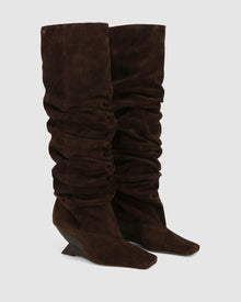 Womens | Allie Suede Boot | Brown