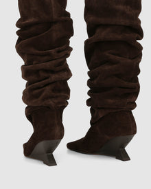 Womens | Allie Suede Boot | Brown