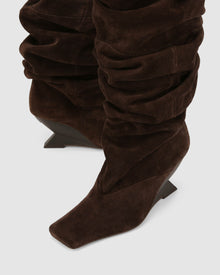Womens | Allie Suede Boot | Brown