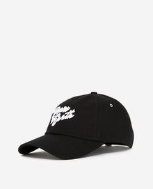 Cotton Cap With The Kooples Embroidery | Women | Black