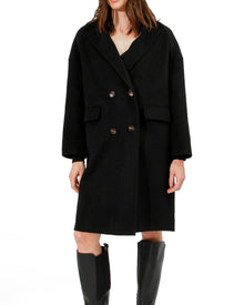 Amnesia Oversized Coat | Women | Black