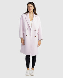 Amnesia Oversized Coat | Women | Pale Pink