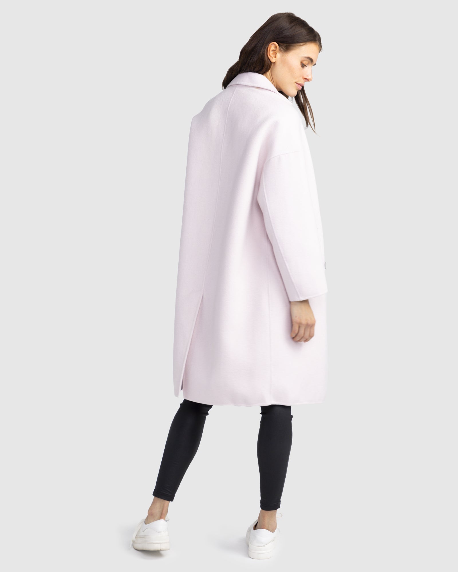 Amnesia Oversized Coat | Women | Pale Pink