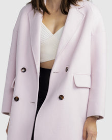 Amnesia Oversized Coat | Women | Pale Pink