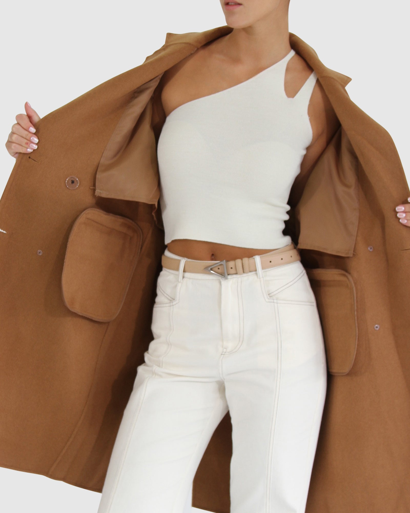 Amnesia Oversized Coat | Women | Brown