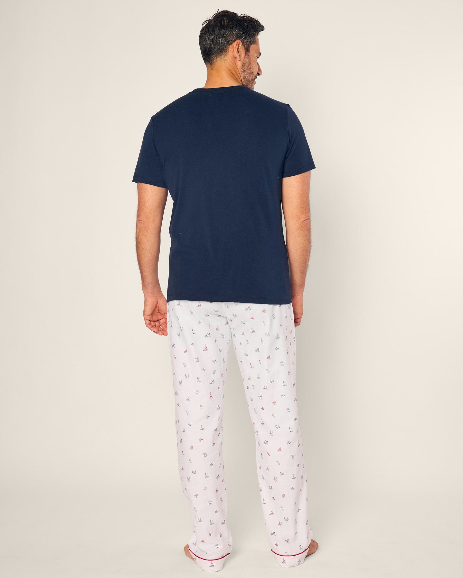 Men's Twill Pajama Pant in Coastal Charms in Coastal Charms#Color_Coastal Charms