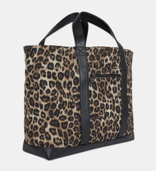 Print Tote Bag | Women | Leopard