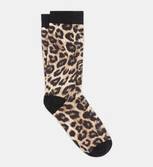 Print Socks | Women | Leopard