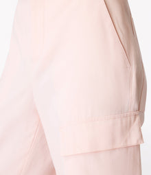 Another Tomorrow Curved Cargo Pant in Quartz – Cotton Women's Trousers