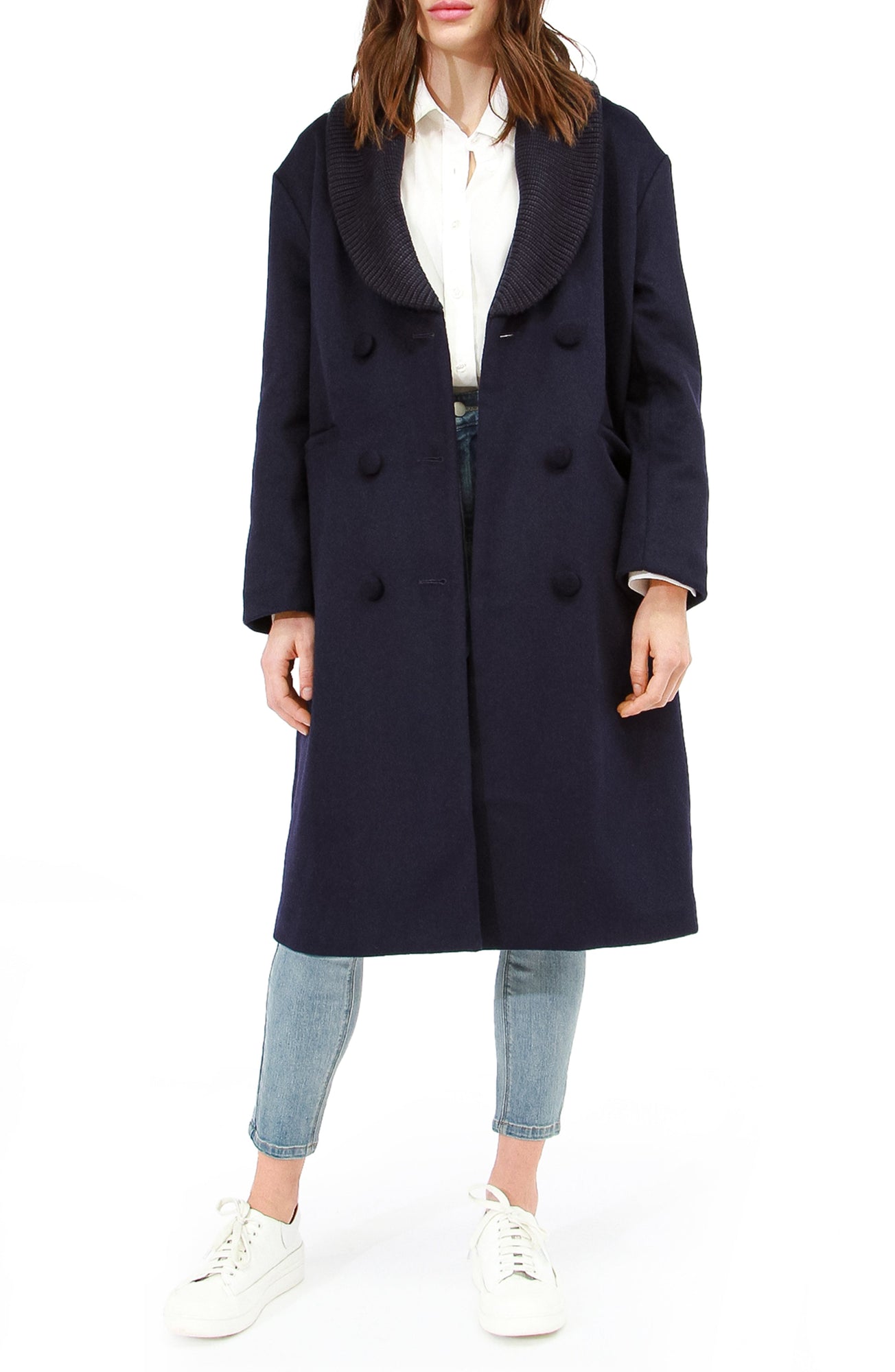 After Party Qulited Lining Coat | Women | Navy