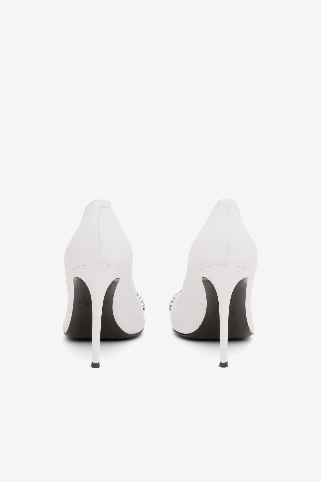 Crystal Slit Pump | White