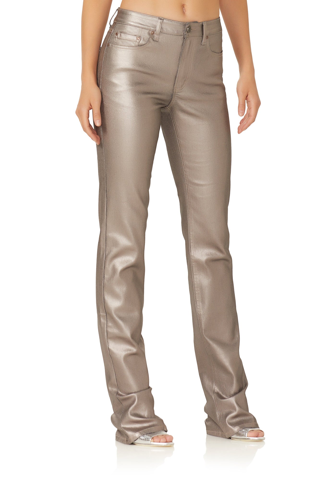 Murphy Straight Leg Pant | Rose Gold