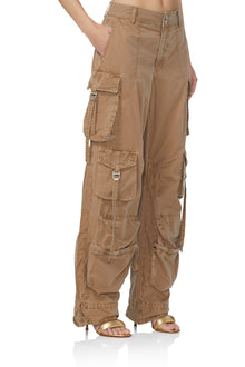 Pascal Baggy Cargo Pant | Washed Walnut