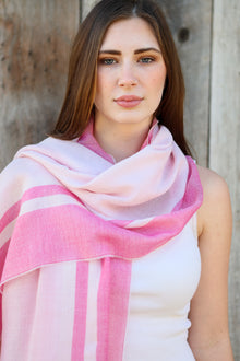 Womens | Maui Wrap | Striped Pink