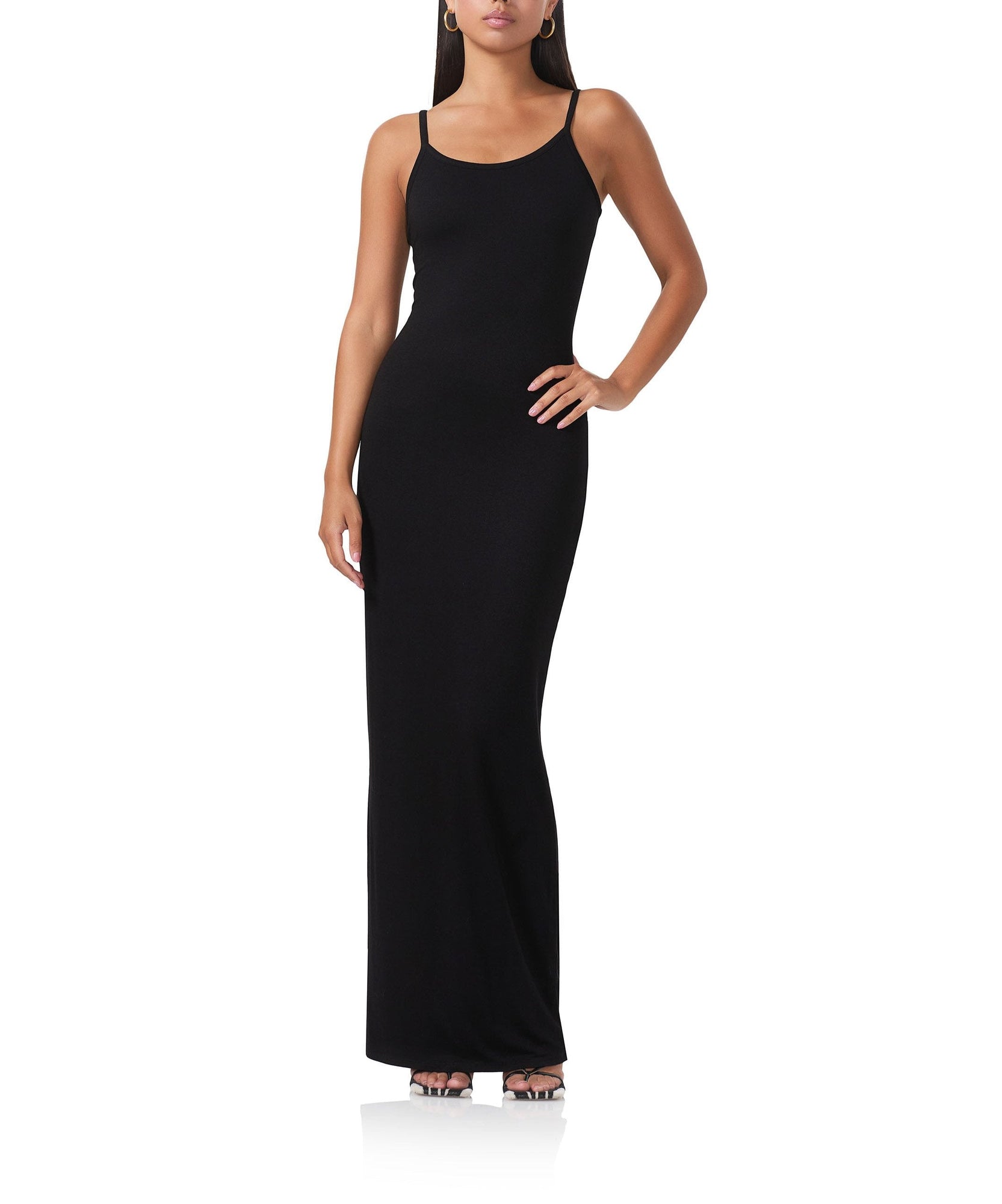 Ashlyn Tank Dress | Noir