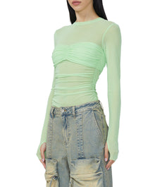 Sandrine Top | Neon Mint