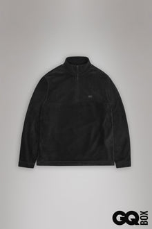 Addis Fleece Half Zip | Black