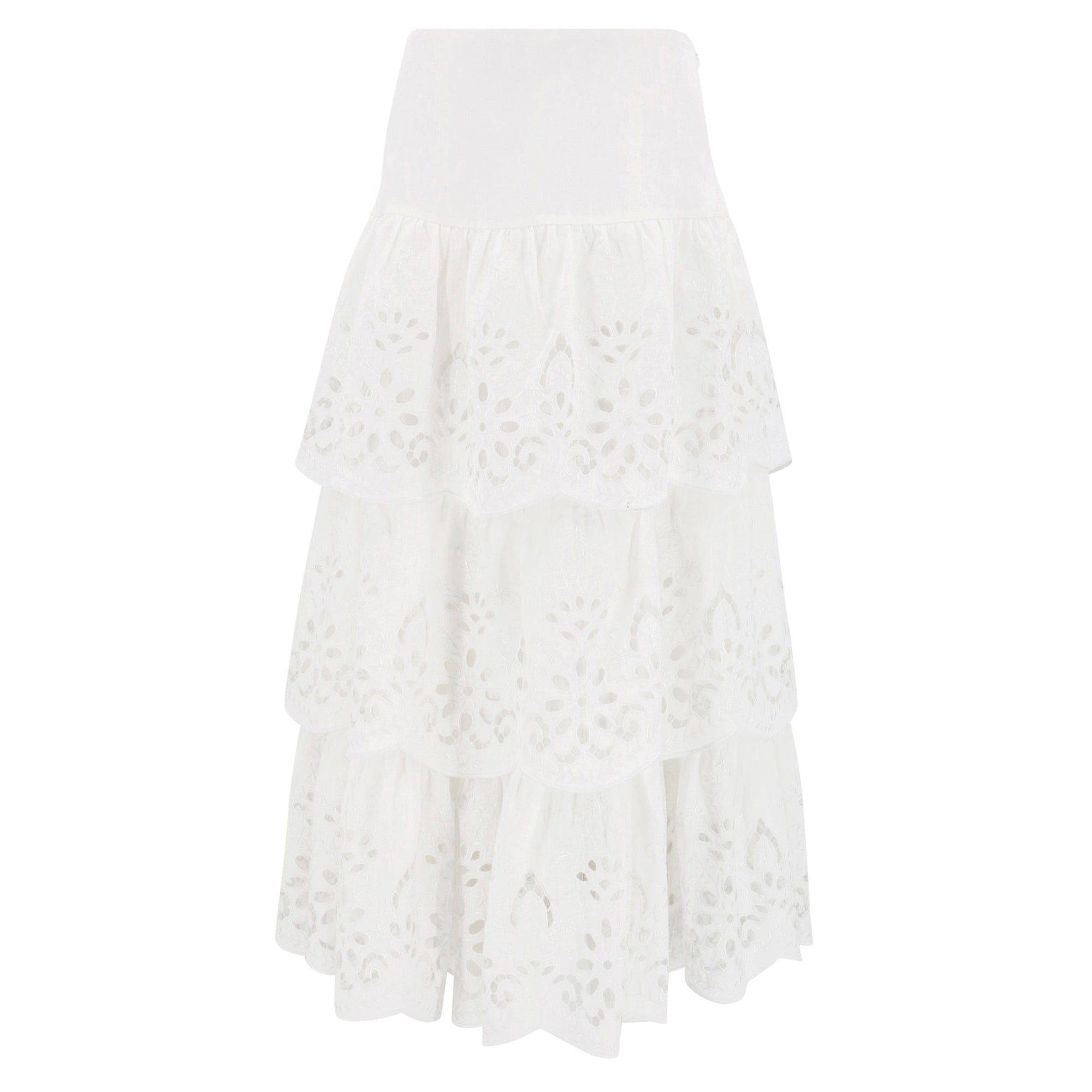 Adrianne Skirt | White