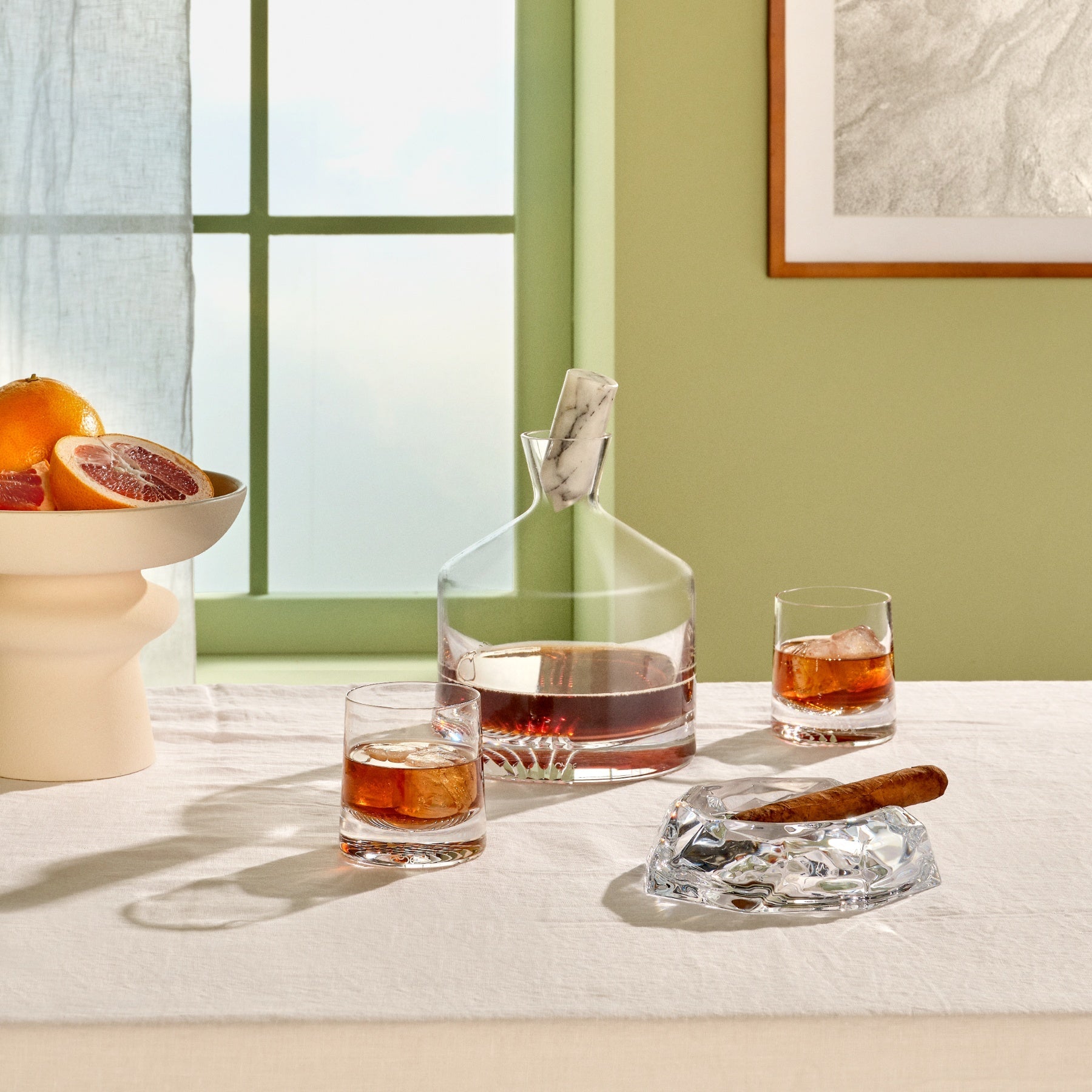 Fumo Ashtray Ice | Clear Crystal