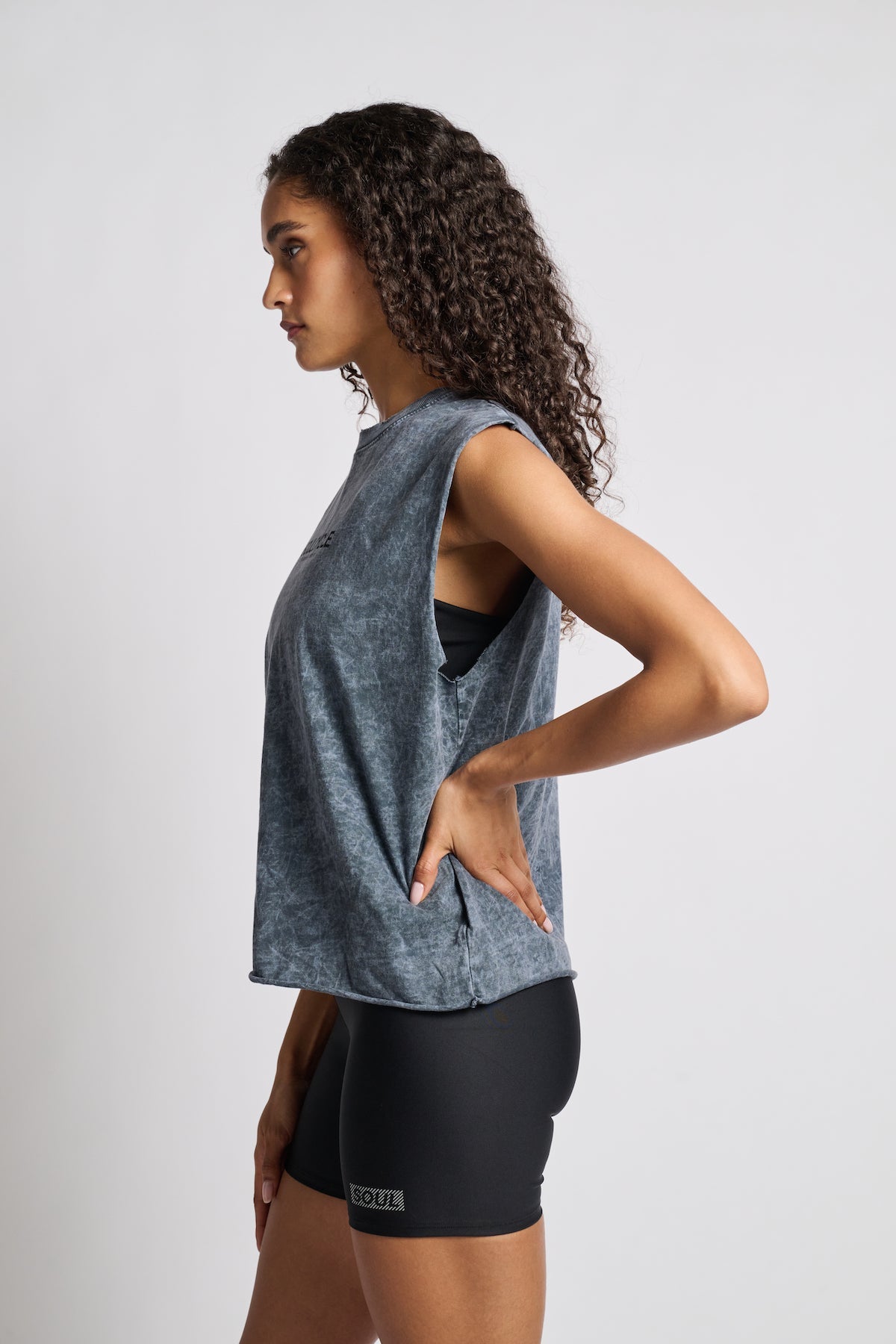Soul by SoulCycle | Alex Muscle Tank | Black