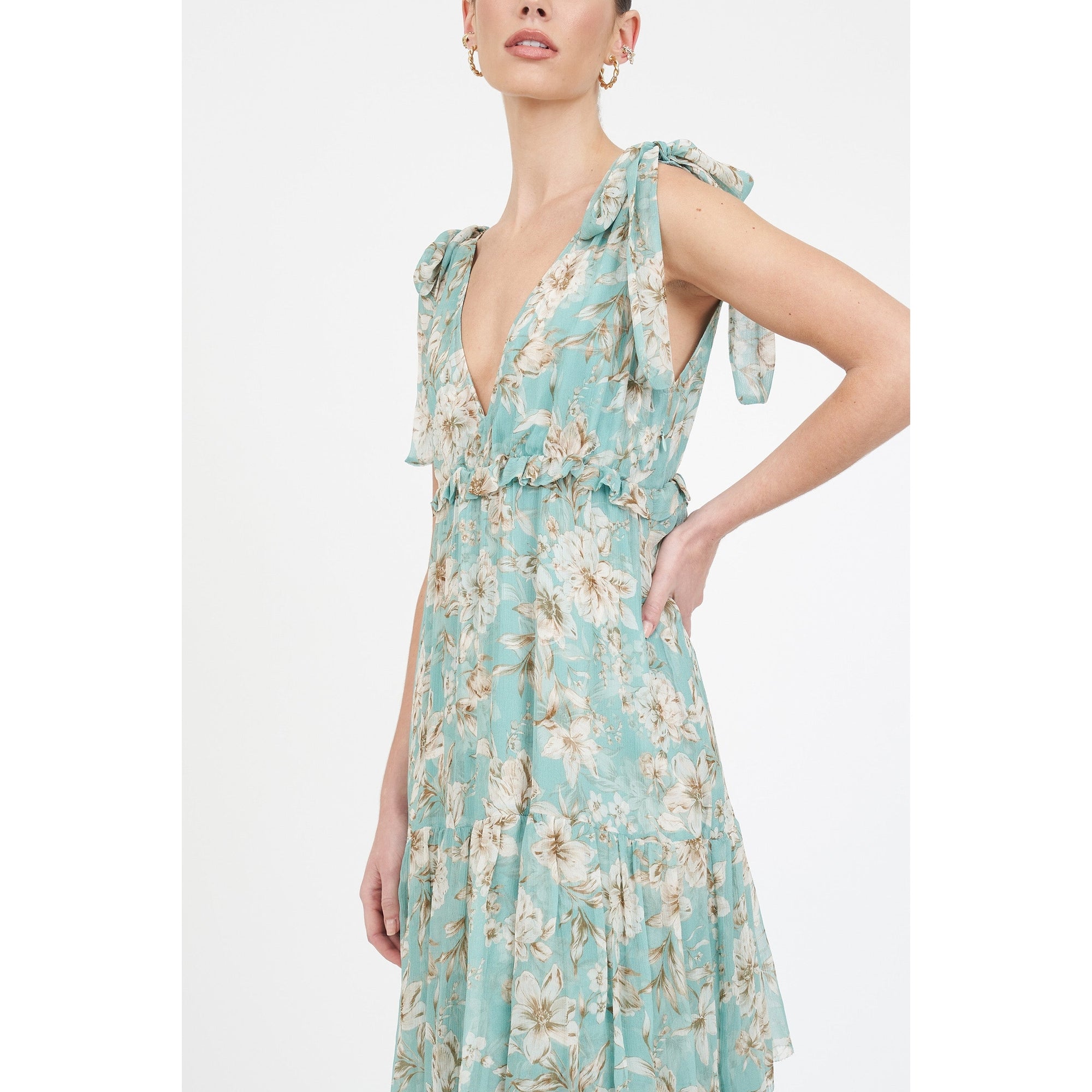 Alexa Dress | Turquoise Magnolia