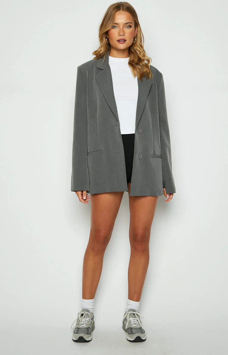 Allure Blazer | Grey