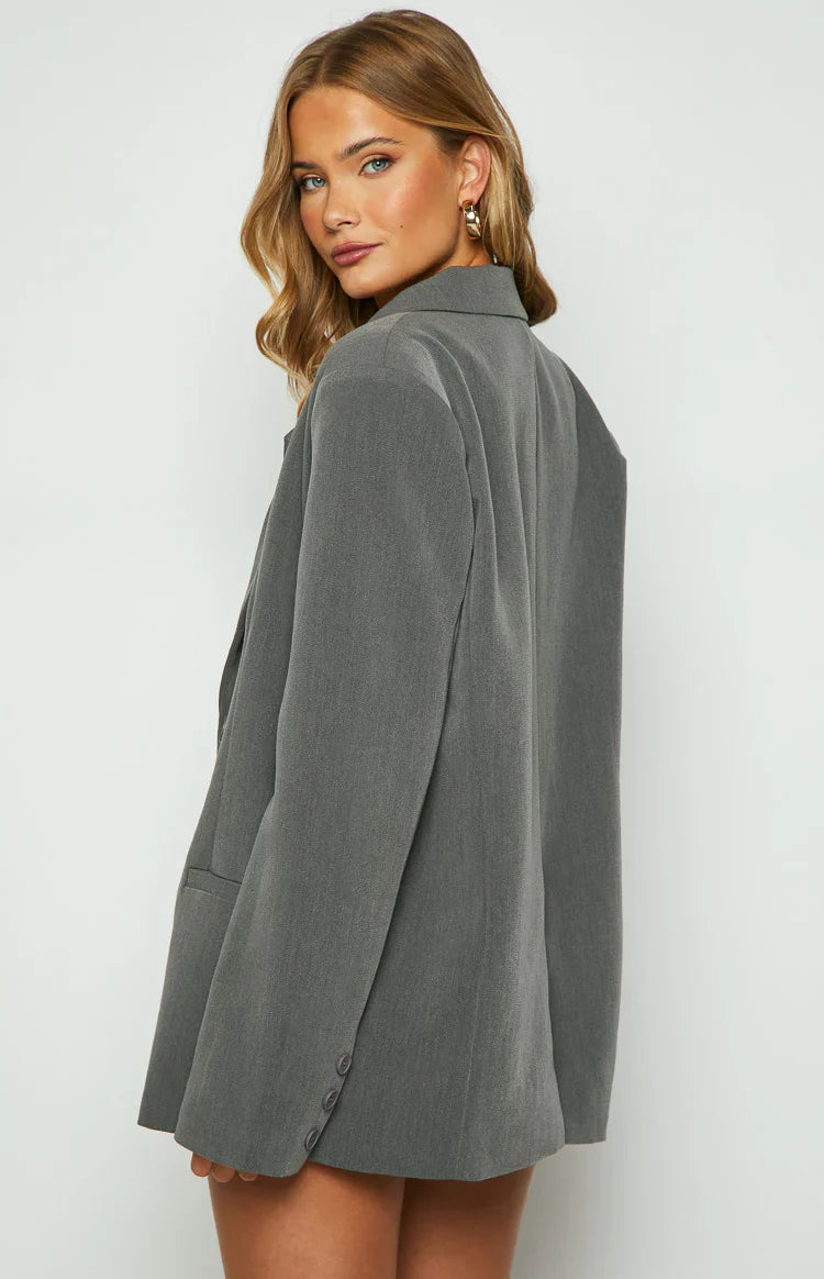 Allure Blazer | Grey