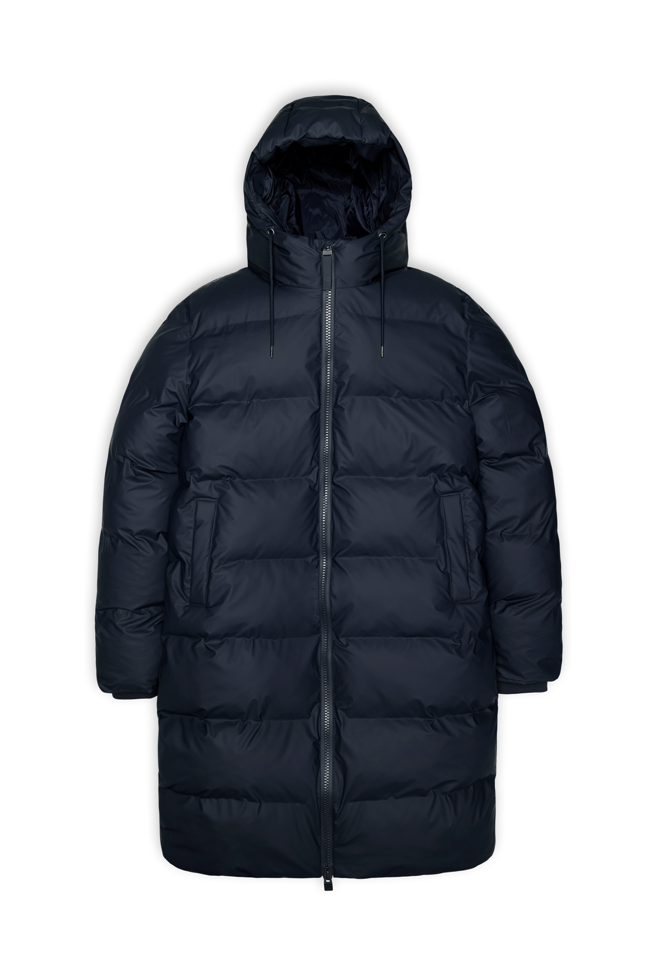 Alta Longer Puffer Jacket | Navy