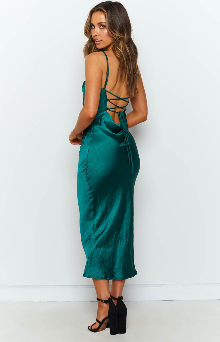 Amaryllis Dress | Emerald