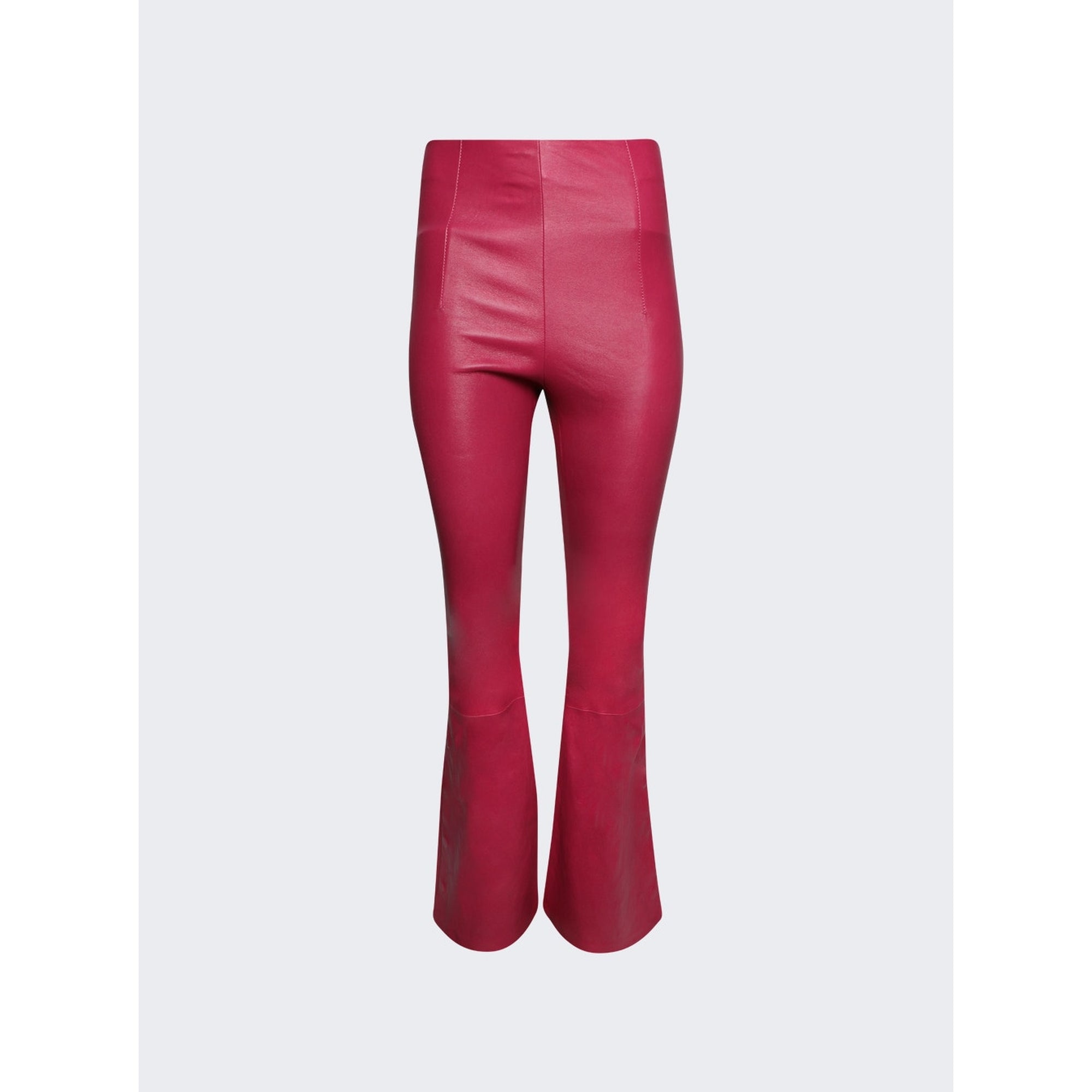 Amiri | Flare Leather Leggings Fuchsia Pink