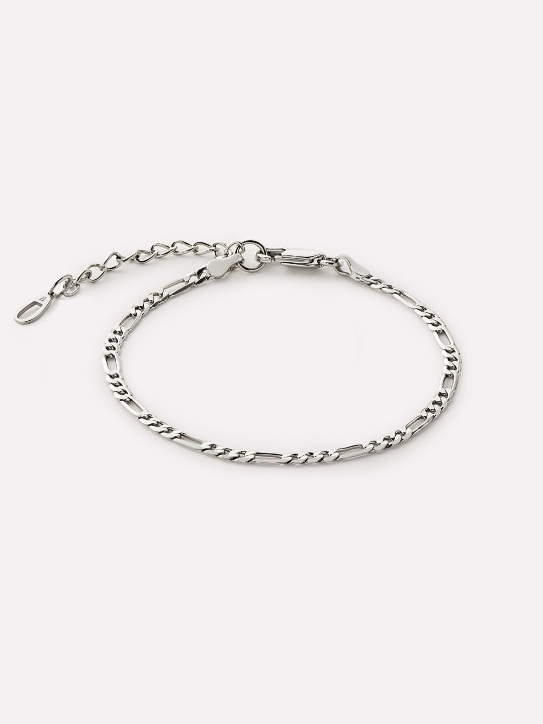 Ana Luisa Jewelry Bracelets Chain Bracelets Silver Chain Bracelet Elijah Regular Silver Rhodium